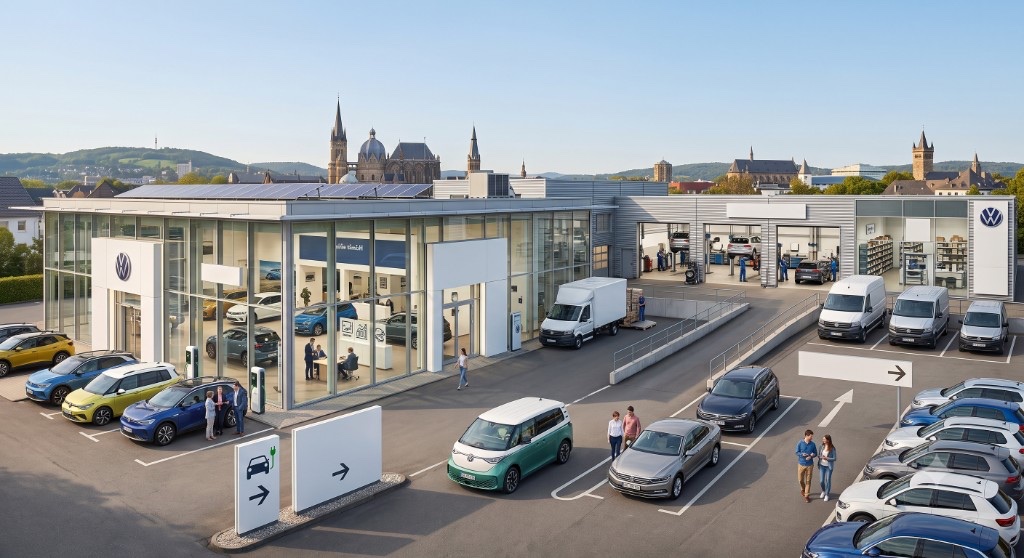 Volkswagen Zentrum Aachen – Jacobs Gruppe